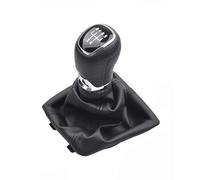RASFHYG Gear Shift Knobs Compatible with Skoda for Octavia for A7 for MK3 2014 2015 2016 2017 2018 2019 5/6 for Speed Gear Shift Knob Lever Shifter Gaiter Boot Cover Collar(5Speed)