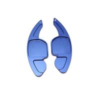 RASFHYG Paddle Shifter Compatible with for A6 for A7 for A8 car Steering Wheel Shift Paddle Shift Lever Extender car Interior(Blue)