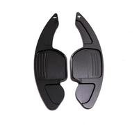 RASFHYG Paddle Shifter Extensions Compatible with A3 2014 2015 2016 for A4 B8 2013 2014 2015 Aluminum Car Interior Steering Wheel Controller Paddle Shifter Extension Shift Cover(Black)