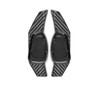 RASFHYG Paddle Shifter Extensions Compatible with A5 RS7 2016 for RS4 2014 for S6 2015 Car Steering Wheel Extended Shifter Shift Paddle Extension Car Parts Accessories Styling(Carbon Fiber Black)