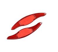 RASFHYG Paddle Shifter Extensions Compatible with Kia for Stinger GT1 GT2 GT for Hatchback 2018 2019 2020 2021 2022 Carbon Fiber Car Parts Steering Wheel Paddle Extension Shifter(Red)