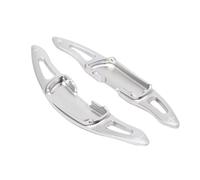 RASFHYG Paddle Shifter Extensions Compatible with Mazda 6 for Atenza 3 for Axela 2014 2015 2016 2017 2018 Shift Paddle Car Steering Wheel Shifters Extension Car Accessories Styling(Silver)