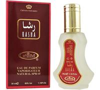 Rasha 35ml Perfume Spray by Al Rehab soft and creamy with delicate perfume-flattering fragrance.