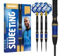 Rashad Sweeting Darts | Official Red Dragon Signature Darts | Red Dragon Tungsten Steel Tip Darts 24g | Winmau