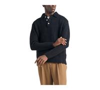 Rasmus Relaxed Brushed Polo - male - Norse Projects - Polo Shirts - Black - M - Tops M
