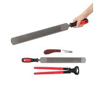 Rasp Hoof Cutter Set Farrier Tools, Hoof Nipper, for Donkeys Horses Large Medium