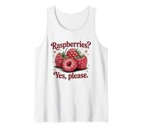 Raspberries Yes Please Fruit Fresh Berry Lover Tank Top