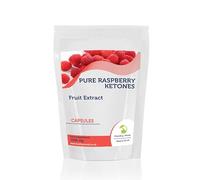 Raspberry 180 Capsules - Natural Antioxidant & Weight Management Support - 500mg Pure Raspberry Extract, Non-GMO