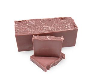 Raspberry Bliss Soap Loaf With Vanilla Cupcake