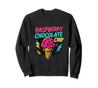 Raspberry Chocolate Chip Retro Ice Cream Sweatshirt