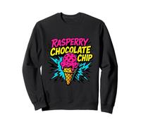 Raspberry Chocolate Chip Retro Ice Cream Sweatshirt