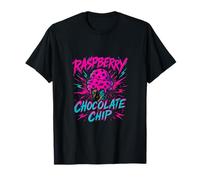Raspberry Chocolate Chip Retro Ice Cream T-Shirt