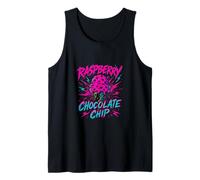 Raspberry Chocolate Chip Retro Ice Cream Tank Top