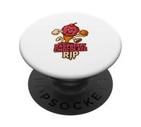 Raspberry Chocolate Rip Swish N Dish Basketball PopSockets Adhesive PopGrip