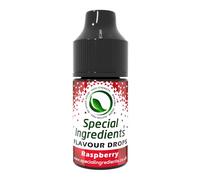 Raspberry Flavour Drop 1 Litre Highly Concentrated Versatile Food Flavouring - Vegan, Non GMO, Gluten Free