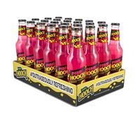 Raspberry Hooch Alcoholic Lemonade Bottles | 24 x 275ml Case | Pink Hooch | Raspberry Lemonade | Fruity Fizzy Vodka Based Premixed Drink | Ready To Drink | 3.4% ABV
