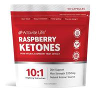 Raspberry Ketones 3200mg Daily | 60 Capsules | Raspberry Ketones Weight Loss Max Strength | Slimming Diet Pills | Pure Natural Fat Burners 10:1 Fruit Extract Plus | for Men & Woman