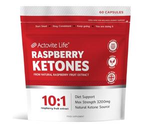 Raspberry Ketones 3200mg Daily | 60 Capsules | Raspberry Ketones Weight Loss Max Strength | Slimming Diet Pills | Pure Natural Fat Burners 10:1 Fruit Extract Plus | for Men & Woman