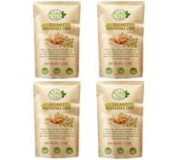 Raspberry Leaf Tea Organic - 200 Biodegradable Bags (4x50) | Pregnancy Support Herbal Tea | Soil Association Certified | Small Batch Made in the UK