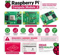 Raspberry Pi CM4 Compute Module 4 8GB RAM 16GB eMMC Industrial 55x40mm No WiFi
