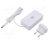 RASPBERRY PI KSA-48E-080600D5/EU,-BUILD-HAT-PSU,-EU Accessories