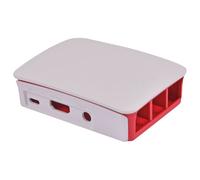 Raspberry Pi Official Pi 5 Case Red & White Built in Fan & Heatsink Genuine UK
