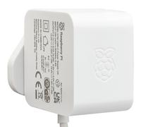 Raspberry Pi Pi 5 27W USB-C Power Supply Unit White UK
