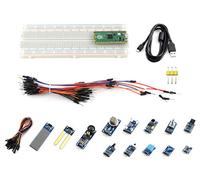 Raspberry Pi Pico Flexible Microcontroller Board Based Raspberry Pi RP2040 Chip Featured Dual-core ARM Cortex M0 with Sensors Module Pack