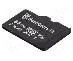 RASPBERRY PI RASPBERRY-PI-A2-CLASS-SD-CARD-(64GB) Accessories
