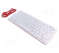 RASPBERRY PI RPI-KYB-US-(RED/WHITE) Accessories