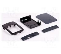 RPI OFFICIAL CASE V2 FOR PI3 (BLACK/GREY) Accessories: Housing Color: Black, ...