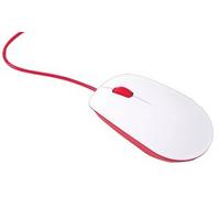 RASPBERRY-PI SC0165 RASPBERRY PI MOUSE, RED/WHITE