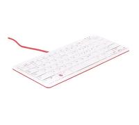 Raspberry Pi SC0167 QWERTY Keyboard and Hub US Red and White (US)