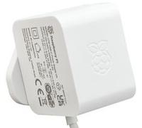 27W, 5.1V, 5A Raspberry Pi 5 Power Supply, EU White - SC1152