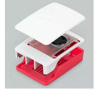 Raspberry Pi SC1159 Pi 5 Case Red and White