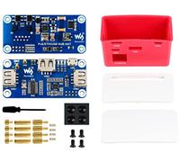 Raspberry Pi USB/ETH HUB HAT for Zero 2W/Zero W - PoE Ethernet/USB HAT Board