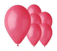 Raspberry Pink Biobased Natural Rubber Latex Balloons 33cm / 13 in - Pack of 10
