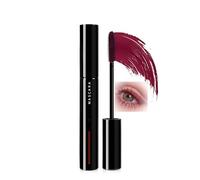 Raspberry Red Waterproof Mascara - Volumizing, Lengthening & Curling - Smudge-Proof, Long-Lasting Eye Makeup, Highly Pigmented Burgundy Shade for Bold Lash Looks with Easy Removal Design (Red)