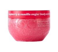 Ciroa Beauty Raspberry & Vanilla Body Scrub 350g - Exfoliating Sugar Scrub for Soft, Glowing Skin, Vegan & Cruelty Free