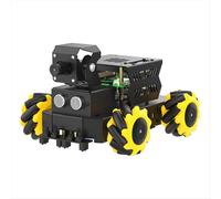 Raspbot V2 AI Vision Robot Car Kit with Camera Mecanum Wheel Toy Educational DIY Python Programming for 5