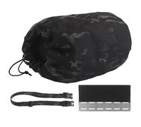 RASPIO MOLLE Multi-Functional Tactical Gas Mask Storage Bag, Carryable Clothing Organizer Three Ways to Use for Vest, Chest Rig, Belt(BCP)