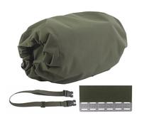 RASPIO MOLLE Multi-Functional Tactical Gas Mask Storage Bag, Carryable Clothing Organizer Three Ways to Use for Vest, Chest Rig, Belt(Green)