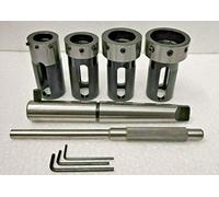 Rasputin Lathe Tailstock Die Holder Set of 4 Floating Type MT4 Shank Holds Imperial Die