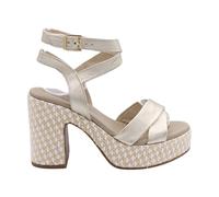 Rasquin High Heel Sandal - female - Nerogiardini - High Heel Sandals - Yellow - 3 UK - Shoes 3 UK