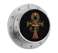 Rasta Ankh Rastafarian Egyptian Eye Horuses Kitchen Timer for Home Study Cooking