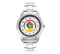 Rasta Black Power FIST Fits Mens Watches Print Analog Quartz Watch Business Wristwatch Casual