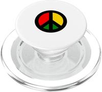 Rasta CND Ban the Bomb Peace Symbol PopSockets PopGrip for MagSafe