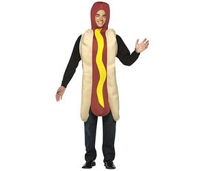 Rasta Imposta 304 Lightweight Hot Dog Costume Food Halloween, Multi-Colored, One Size