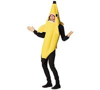 Rasta Imposta Banana Shark Costume Mens Womens Sea Animal Fruit Dress Up Party Cosplay Halloween Costumes, Adult One Size