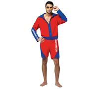 Rasta Imposta Baywatch Male Lifeguard Swim Suit Adult Halloween Costume GC3907
